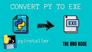 py to exe | How to convert a .py file to .exe file | pyinstaller