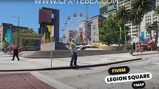 Fivem Legion Square Ymap | Interior & map for Roleplay | Tebex mlo