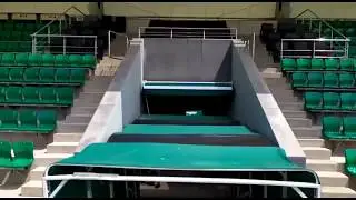 Установка маркиз на стадионе "Краснодар"от компании "Жалюзинск"