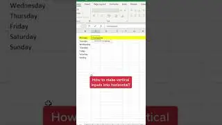 How to Transpose Data in Excel! 