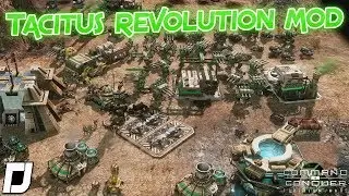 Tacitus Revolution MOD , C&C 3 , Tiberium Wars , MOD , 1v1 Vs Brutal Ai , Live Gameplay , 2019 , HD