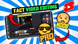 How To Edit Short Facts Videos In Kinemaster || pro | Editing  | Kinemaster