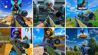 I Compared the AWP Gun in the Best Mobile Games