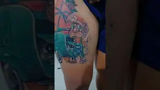 Dapat TOP SCORE bikin tatto neotraditional by Made Tatto Bali 