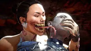 MK11 All Fatalities on Kitana