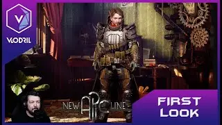 First Look - New Arc Line - Steam Next Fest Demo - Steampunk CRPG - 4K