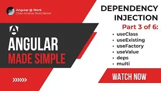 Angular Made Simple: Dependency Injection Series - Pt.3