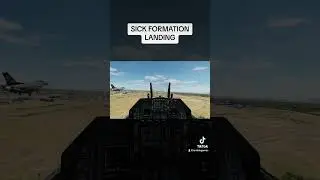 Sick Formation Landing in Syria #dcsworld