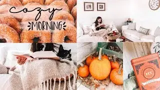 Cozy fall morning routine🍂✨