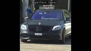 Mercedes Maybach S600 spotted crusing on the road 