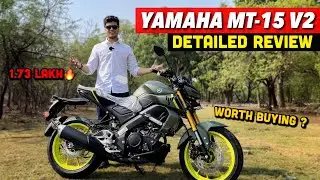 Yamaha MT 15 V2 Detailed Review | New Cyber green colour