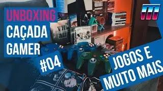 CAÇADA GAMER #4 - Controle PARALELOS PERFEITOS para Nintendo 64, JOGOS e Muito Mais!