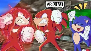 Movie Knuckles Encounters ANOTHER Knuckles?! (VR Chat)