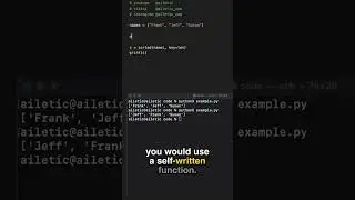 Sorting with Lambda | Python