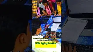 CISF HCM typing| CISF Head constable ministerial typing practice | CRPF BSF ITBP typing 