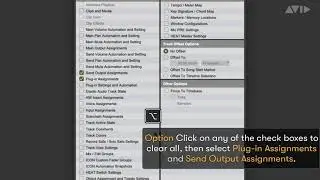 Pro Tools Tech Tips — Remove All Plug-In Inserts