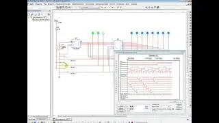 Исследование работы дешифратора SN74LS138N с помощью временных диаграмм в Multisim 14.1