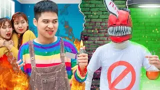 Boyfriend Creation Chainsaw Man Live Action Battle - Very Sad Story FNF vs Squid Game Real Life