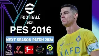 PES 2016 PC 2024 AIO  | NEXT SEASON PATCH WINTER UPDATE 2024 CVPES16 1.0 - SEM JOGO by Virtual CC
