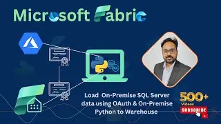 Microsoft Fabric: Use Token Authentication to load local SQL server to Warehouse using Python code