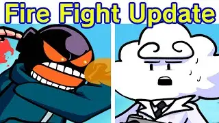 Friday Night Funkin' VS Fire Whitty FULL WEEK Part 1 - 3 + Cutscenes (FNF Mod) (Whitty Fire Fight)