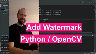 Add watermark to images with Opencv and Python