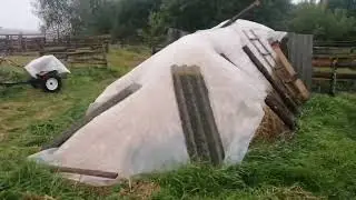 Наконец закончил коровник / КРС / Коровник своими руками.