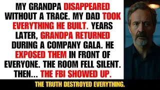 My Grandpa Vanished. My Father Took Over His Company. 5 Years Later, at a Gala…