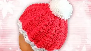 Beanie crochet.