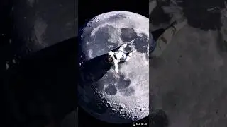 "Man on the Moon" via Kling AI