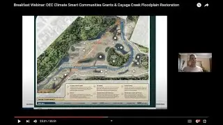 Breakfast Webinar: DEC Climate Smart Communities Grants & Cayuga Creek Floodplain Restoration
