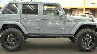 2015 Jeep Wrangler Unlimited Sahara LIFTED FASTBACK TOP 37s 20s for sale in milwaukie, OR