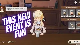 Genshin impact How to Mix Drinks in the Bartender Event | Genshin impact of drink a dreaming event