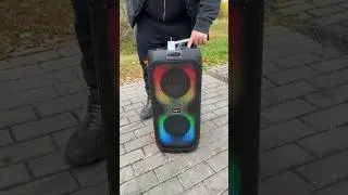 Переносная колонка с микронами HOCO BA53, аккумулятора хватило на 2 часа 😎