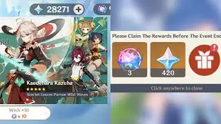 FREEMOGEMS REWARDS and 3.7 Phase 2 Kazuha and Alhaitham Rerun Banners - Genshin Impact