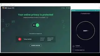 【AVG Secure VPN】Review Turkey Speed Test ☑️️️️