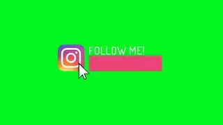 Instagram Follow | Green Screen | Download link in the description | Watch Tech