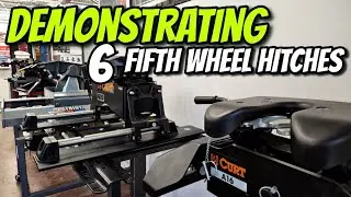 Demonstrating how various Fifth Wheel Hitches work!