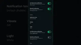 WhatsApp new update😳⚠️Notification🔔Reaction settings😱🔥