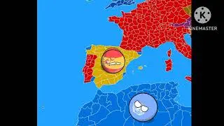 El fin de la libertad|España reconquista LATAM|parte 5(última) #humor #countryballs #countries