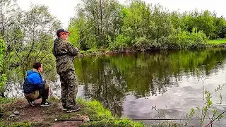 Рыбалка удалась! Ловим КАРАСЯ на хитрую снасть. Поплавок отдыхает!