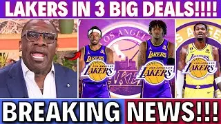 💥 BREAKING NEWS! LAKERS ANNOUNCE IMPRESSIVE TRADE INVOLVING 3 STARS! TODAY'S LAKERS NEWS