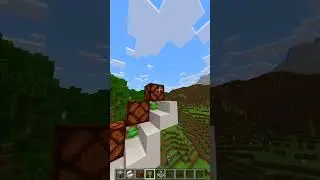 Minecraft Automatic Stairs (Bye Bye Bye) #minecraft #shorts #minecrafttutorial