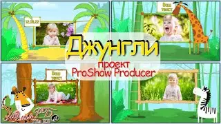Джунгли | Проект Proshow Producer