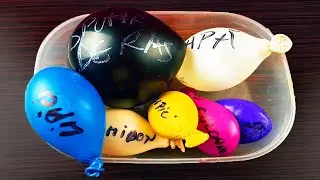 Making Slime with Balloons - Oddly Relaxing