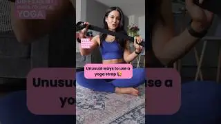 5 ways to use a yoga strap, you haven't tried before!