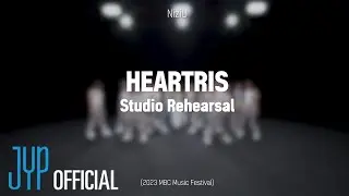 NiziU「HEARTRIS」Studio Rehearsal (2023 MBC Music Festival)