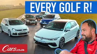 Driving every Golf R! From the original VR6 to the Golf 8 R, this is the evolution of VWs Golf R