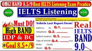 IELTS LISTENING PRACTICE TEST 2024 WITH ANSWERS | 21.08.2024