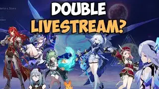 WE GOT A DOUBLE LIVESTREAM? | Star Rail 1.5 AND Genshin Impact 4.2 Livestream reaction(s?)